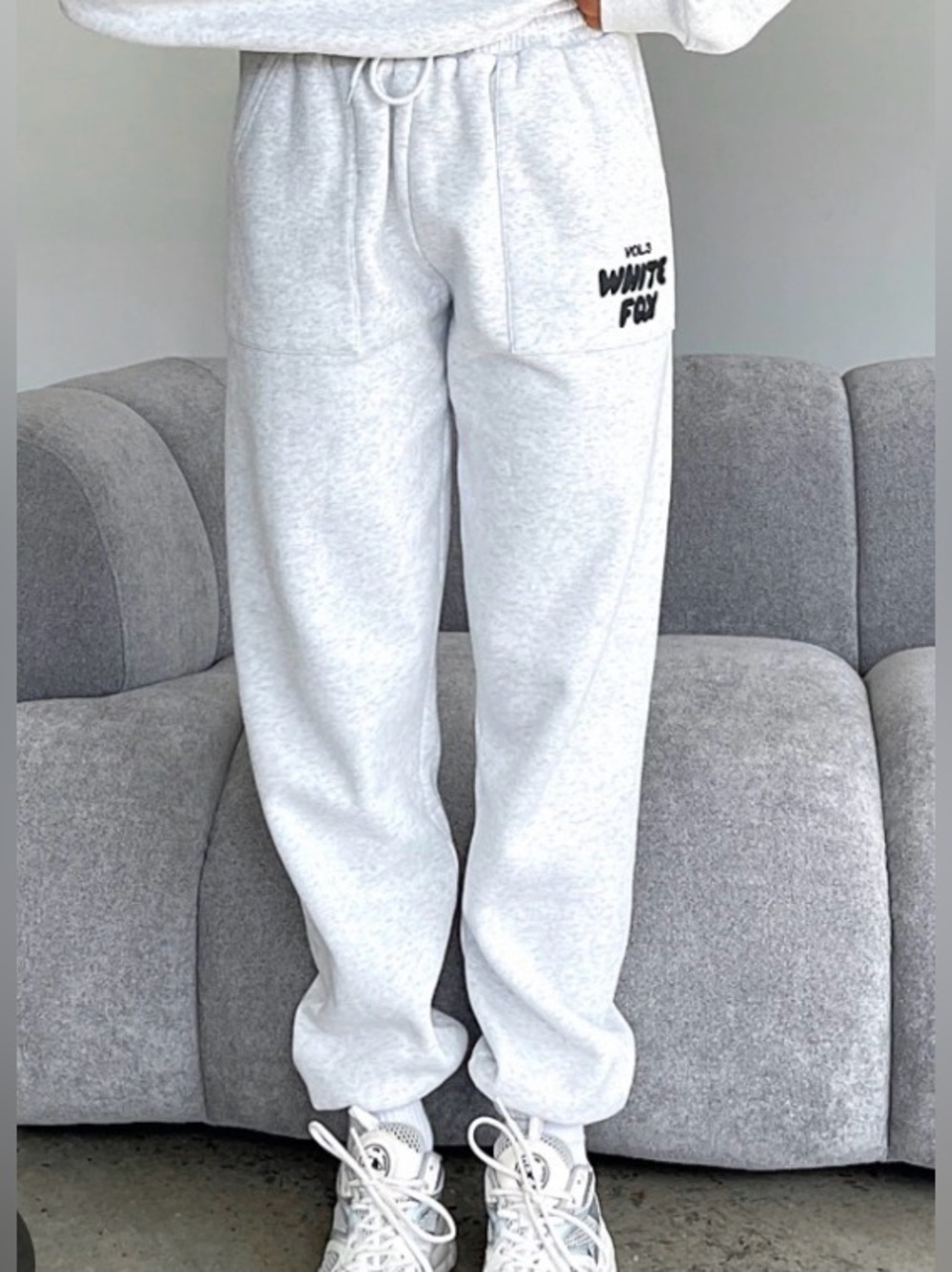 White Fox Joggers